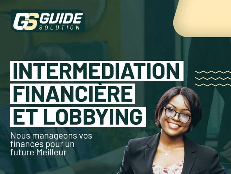 Visuel Guide Solution « Intermédiation financière et lobbying » : portrait d'une femme souriante en tenue professionnelle